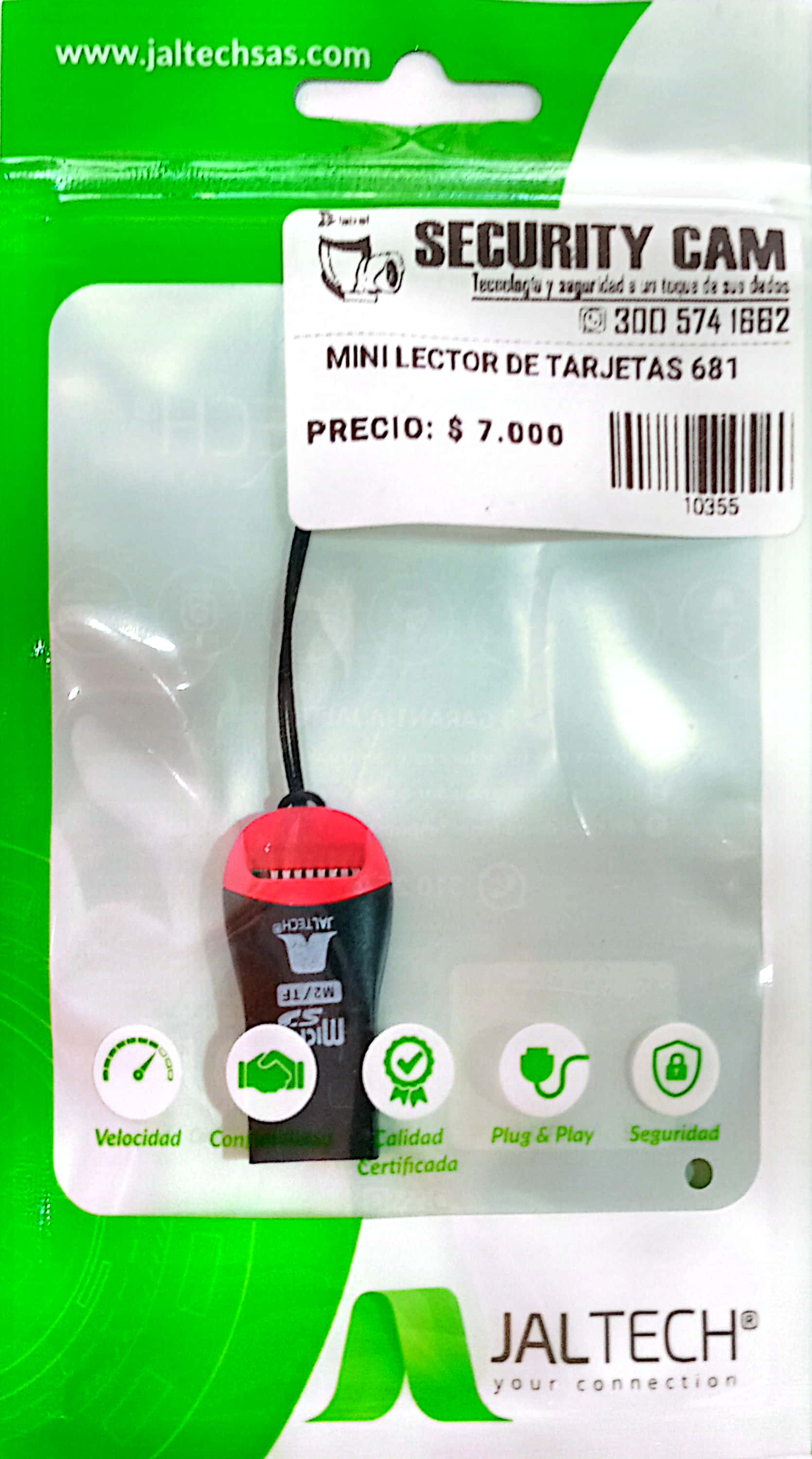 MINI LECTOR DE TARJETAS